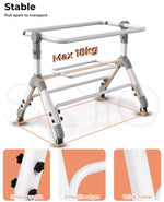 Bopeep Baby Cot Bed Crib Portable Bassinet Safety Fence Adjustable Bedside