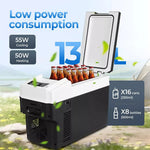 Spector Portable Car Fridge 12V Mini Refrigerator Freezer Camping Travel Cooler