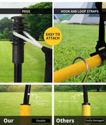 Centra Soccer Rebounder Net Portable Volley Training Outdoor Football Pass Goal