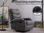 Levede Massage Chair Recliner 360 Swivel Tray Heated Lounge Relax Sofa Armchair