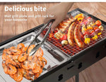 Charcoal BBQ Grill Portable Hibachi Barbecue Outdoor Foldable Camping Picnic