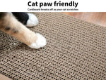 Pawz Cat Scratcher Scratching Board Corrugated Cardboard Scratch Bed Toy Pad Mat