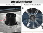 Manan Caravan Air Vent Roof Hatch 12V Shower Fan Reversible Airlfow Rainy Use