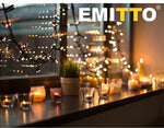Emitto 52M 500LED Solar String Fairy Light Waterproof Garden Party Outdoor Decor