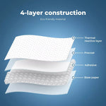 Thermal Direct Shipping Label 100x150mm 400/4800 Lables Fan-Fold Box Stickers