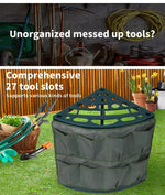 Lambu Garden Tools Rack Shed Storage Long Short Handles Organizer Holder