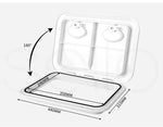 Manan Access Hatch Service Door Lockable Lid Caravan Storage rv Boat 440x315mm