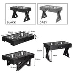 Pawz Elevated Pet Feeder Food Water Double Bowl Adjustable Height Raised Stand.