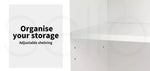 Levede TV Cabinet Entertainment Unit Stand Wooden Table Sliding Barn Door 150CM