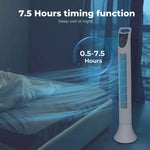 Spector Electric Tower OscillatingFan Portable 3 Speed Air Cooler Timer Remote