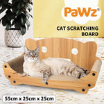 Pawz Cat Kitten Claw Scratching Board Post Scratcher Corrugated Cardboard Toy