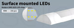 Emitto LED Slim Ceiling Batten Tube Light Linear Fitting 120cm Daylight 6500K