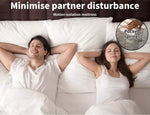 Dreamz Spring Mattress Bamboo Euro Top Bed Pocket HD Egg Foam 35cm Single