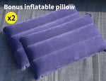 Mountview Double Swag Camping Swags Canvas Dome Tent Hiking Mattress Grey.