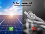 Solar Sensor Flood Light Street Radar Motion Secutiry Rechargeable Remote Timer