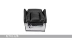 Levede Massage Sofa Chair Recliner 360 Degree Swivel PU Leather Lounge Heated