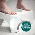 2pc Squatty Potty Sit & Squat Bathroom Toilet Step Stool Aid for Constipation