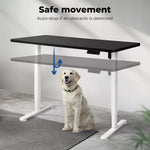 Levede Motorised Standing Desk Height Adjustable Electric Sit Stand Table 140CM.