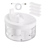 Pawz Automatic Pet Water Fountain Dog Cat Drinking Dispenser Silent LED 2.2L