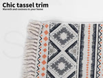 Marlow Floor Rug Boho Area Rugs Tassel Washable Living Room Bedroom Carpet