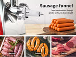 Spector Electric Meat Grinder Mincer Sausage Filler Kibbe Maker Stuffer 800W