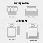 Marlow Floor Rug Boho Area Rugs Tassel Washable Living Room Bedroom Carpet