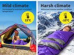 Mountview Sleeping Bag Single Bags Outdoor Camping Hiking Thermal -10℃ Tent