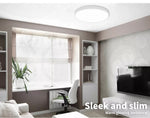Emitto Ultra-Thin 5CM LED Ceiling Down Light Surface Mount Living Room White 30W