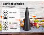 Lambu Fly Free Entertaining Chemical Trap Repellent Fly Fan Indoor Outdoor Home.
