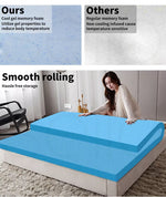 Dreamz Mattress Protector Bamboo Cotton Cover Waterproof /8cm Topper Queen King.