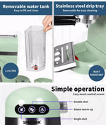 Spector Coffee Machine Espresso Latter Cappuccino Flat White Maker (Mint Color)