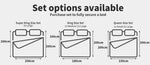 Bopeep Kids Baby Safety Bed Rail Guard Adjustable Folding Child Toddler Protect