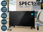 Spector Electric Heater Portable Fast Heating Tower Heaters Remote Control Timer