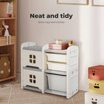 Bopeep Drawer Storage Cabinet Classified Toy Storage Rack Multi-layer 4 Cells
