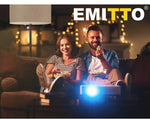 Emitto Modern LED Floor Lamp Stand Reading Light Home Decor Indoor Linen Fabric
