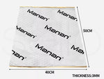 Manan Sound Deadener Butyl Rubber Car Heat Shield Noise Insulation Mat 20pcs