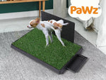 Pawz Indoor Dog Pet Grass Potty Training Portable Toilet Pad Tray Turf Mat Jumbo