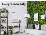 Marlow Artificial Boxwood Hedge Fence Fake Vertical Garden Green Outdoor x10