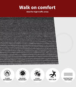 Marlow 20x Carpet Tiles Heavy Commercial Retail Office Gym Flooring 50X50cm