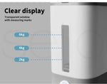 Toque Cereal Dispenser Grain Container Auto Rice Dry Pet Storage Box 12L Grey