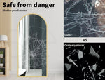 Yezi Floor Mirror Full Length Mirrors Modern Dressing Free Standing Framed 1.8M