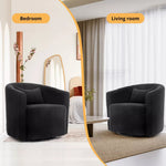 Levede Swivel Barrel Chair Armchairs Barrel Cup Tub Accent Sofa Lounge Armrest