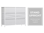 Levede 6 Chest of Drawers Storage Cabinet Tower Retro Dresser Vintage White