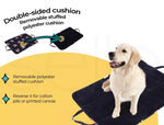 Pawz Pet Travel Mat Dog Calming Bed Cat Cushion Washable Double-Sided Portable