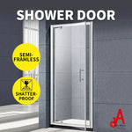 Levede Shower Screen Screens Door Seal Enclosure Glass Panel Frameless Pivot
