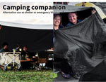 Manan Heavy Duty Tarps 200GSM Tarpaulin Waterproof Poly Camping Tent Sun Cover