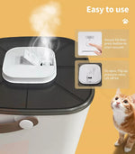 Pawz Pet Food Storage Container 13L Smart Vacuum Kitchen Box Scoop Dispenser