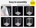 Bearbrick Display Case 400 1000 Pop Mart Acrylic Plastic Storage Box Dustproof