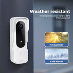 Door Bell Camera Wifi Chime Wireless Video Ring Doorbell Intercom Smart Home