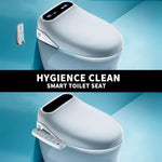 Electric Bidet Toilet Seat Cover LED Night Light Remote Control Antibacterial